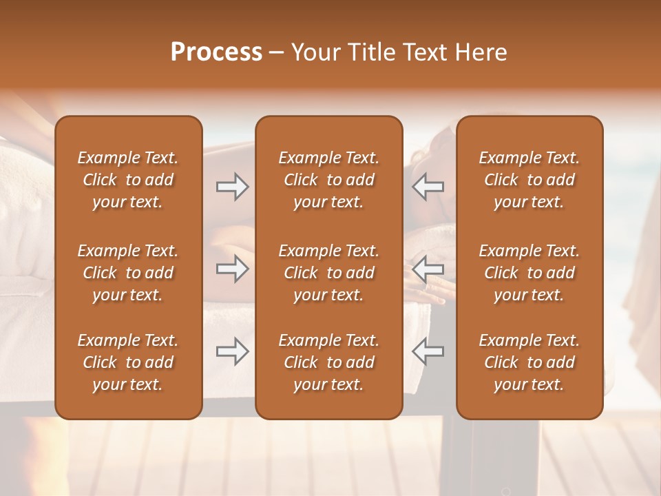 A Woman Getting A Back Massage At A Spa PowerPoint Template