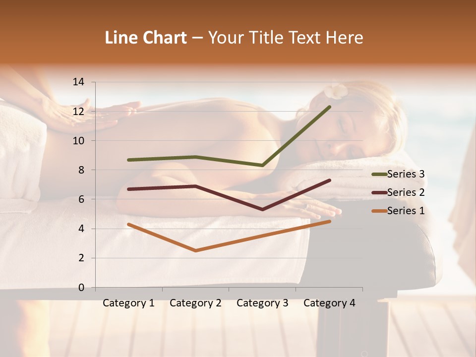 A Woman Getting A Back Massage At A Spa PowerPoint Template