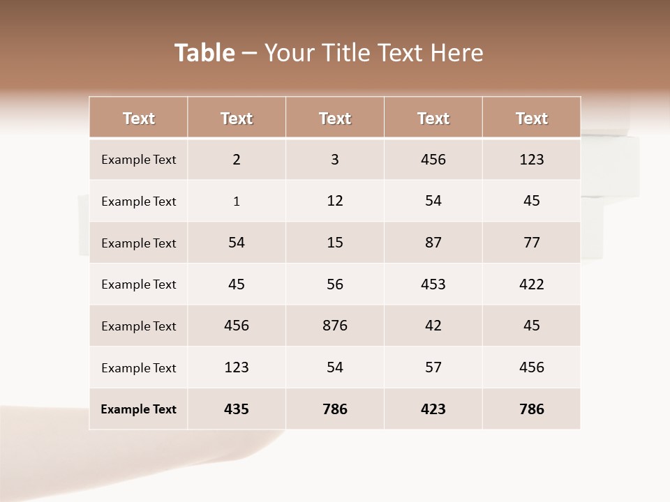 A Hand Is Holding A White Box With The Lid Open PowerPoint Template