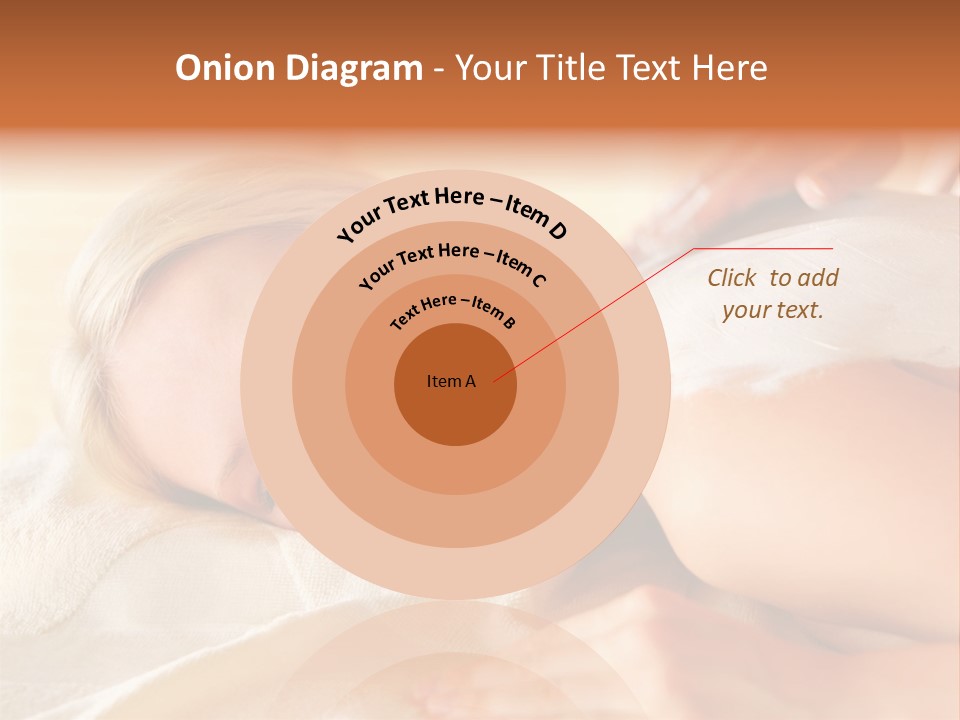 Shape Colored Background Horizontal PowerPoint Template