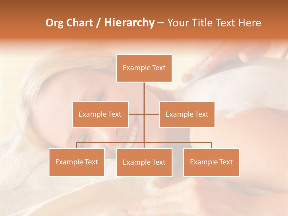 Shape Colored Background Horizontal PowerPoint Template