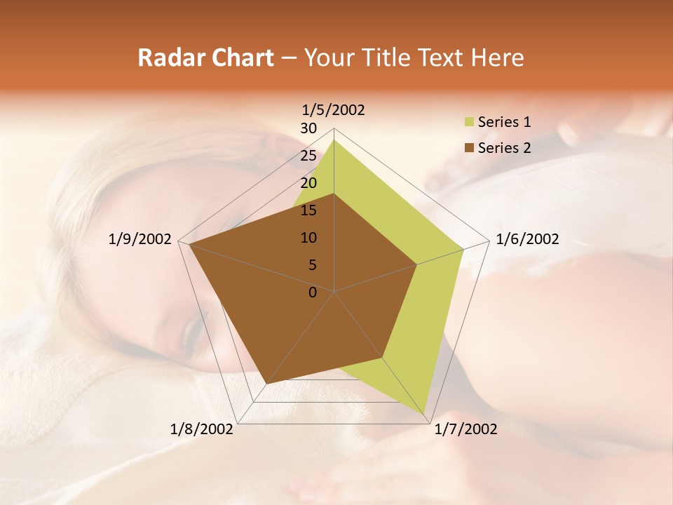 Shape Colored Background Horizontal PowerPoint Template
