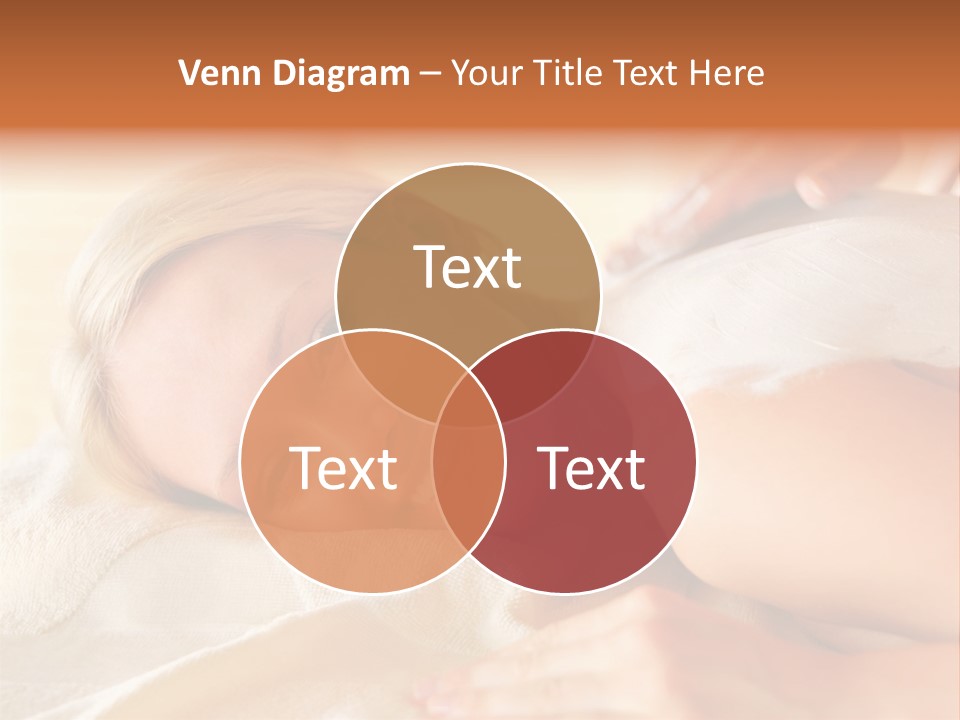 Shape Colored Background Horizontal PowerPoint Template