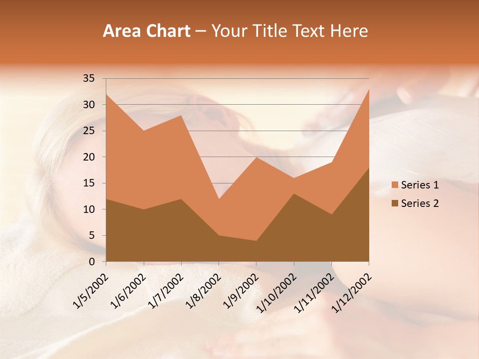 Shape Colored Background Horizontal PowerPoint Template