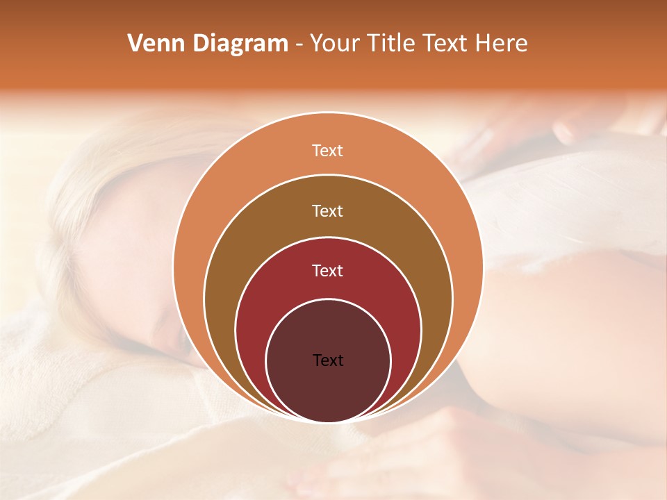 Shape Colored Background Horizontal PowerPoint Template