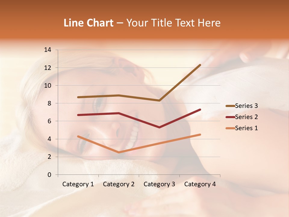 Shape Colored Background Horizontal PowerPoint Template