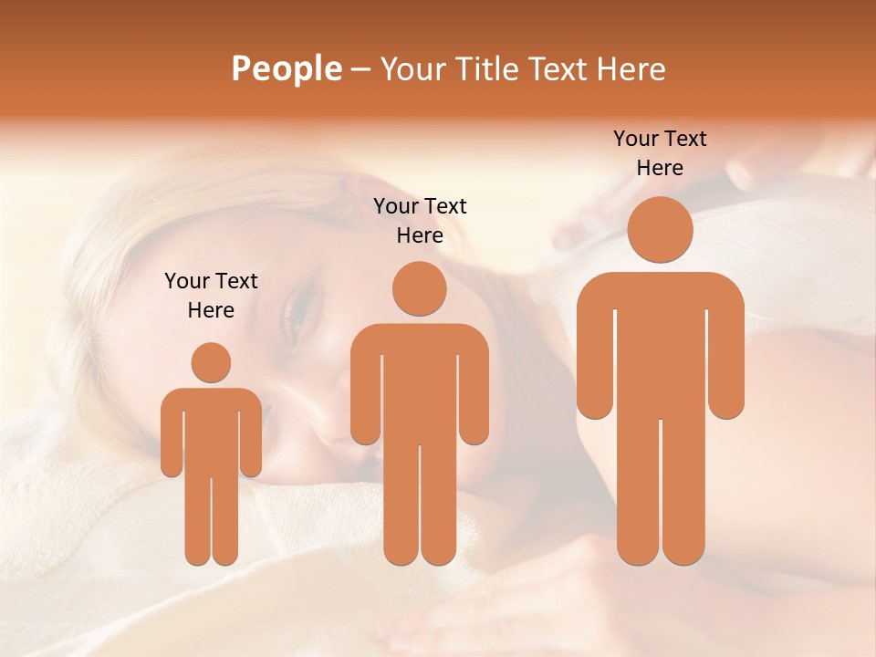 Shape Colored Background Horizontal PowerPoint Template