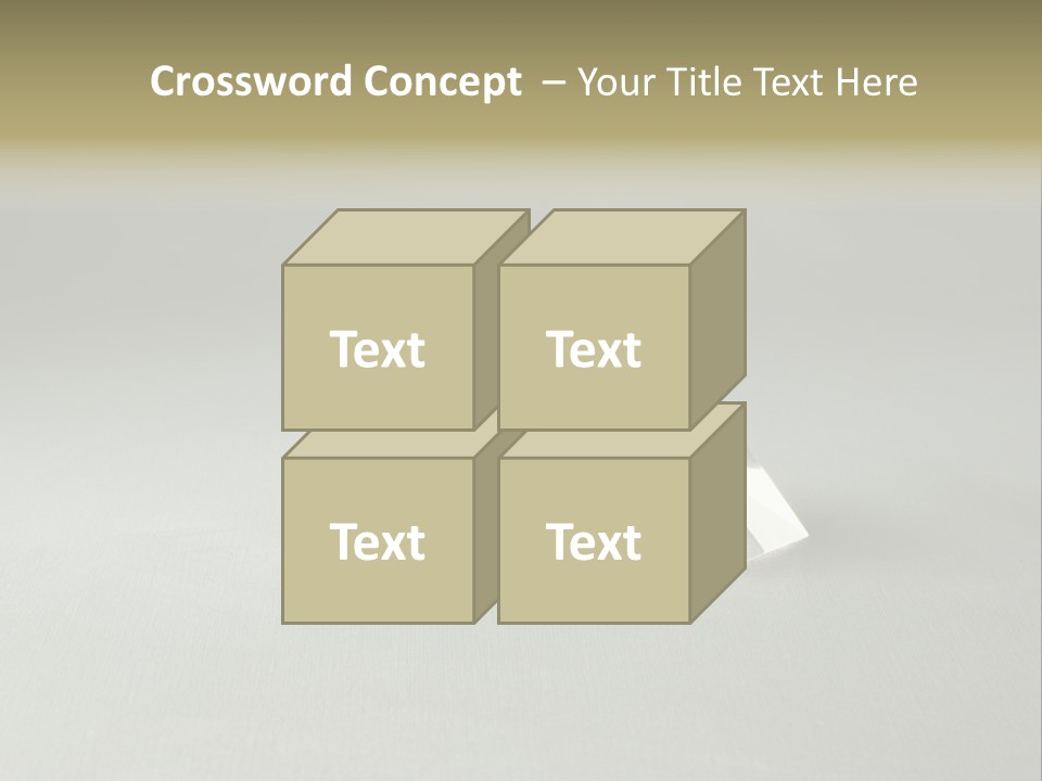 Shape Colored Background Horizontal PowerPoint Template