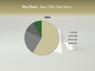 Shape Colored Background Horizontal PowerPoint Template