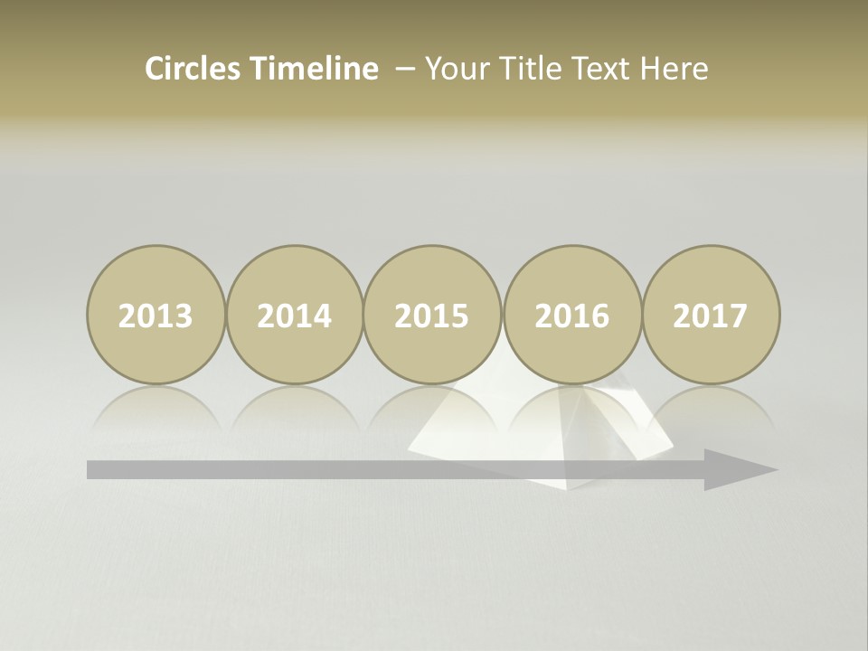 Shape Colored Background Horizontal PowerPoint Template