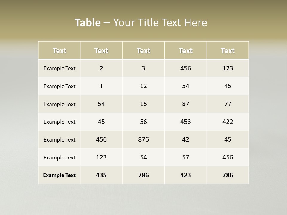 Shape Colored Background Horizontal PowerPoint Template