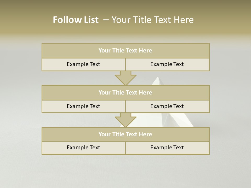 Shape Colored Background Horizontal PowerPoint Template
