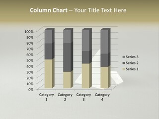 Shape Colored Background Horizontal PowerPoint Template