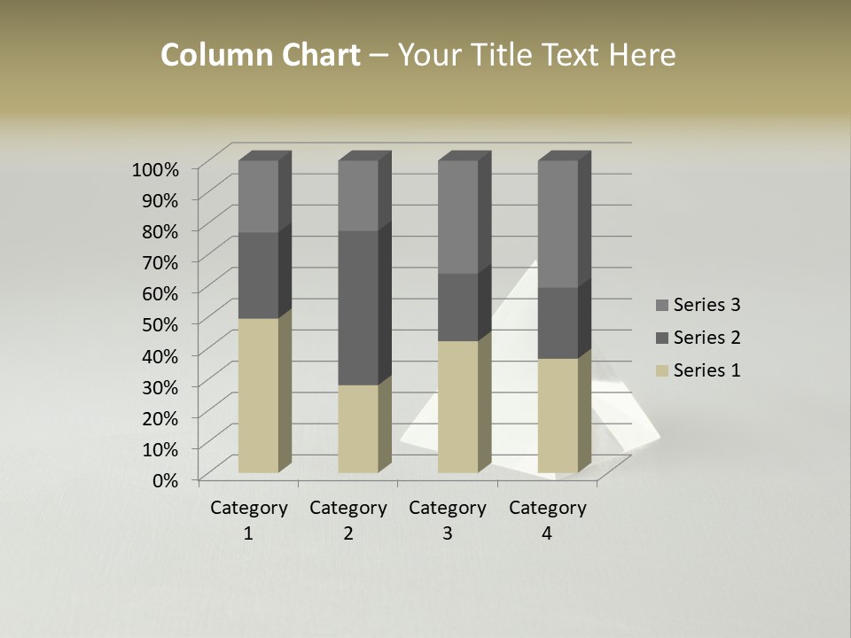 Shape Colored Background Horizontal PowerPoint Template