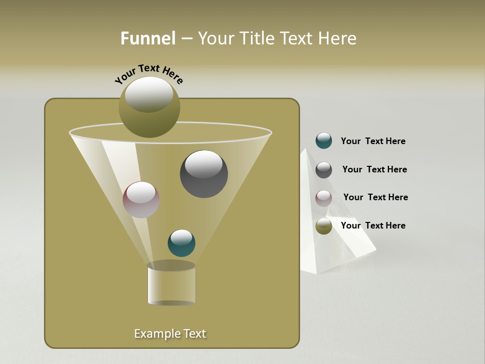 Shape Colored Background Horizontal PowerPoint Template
