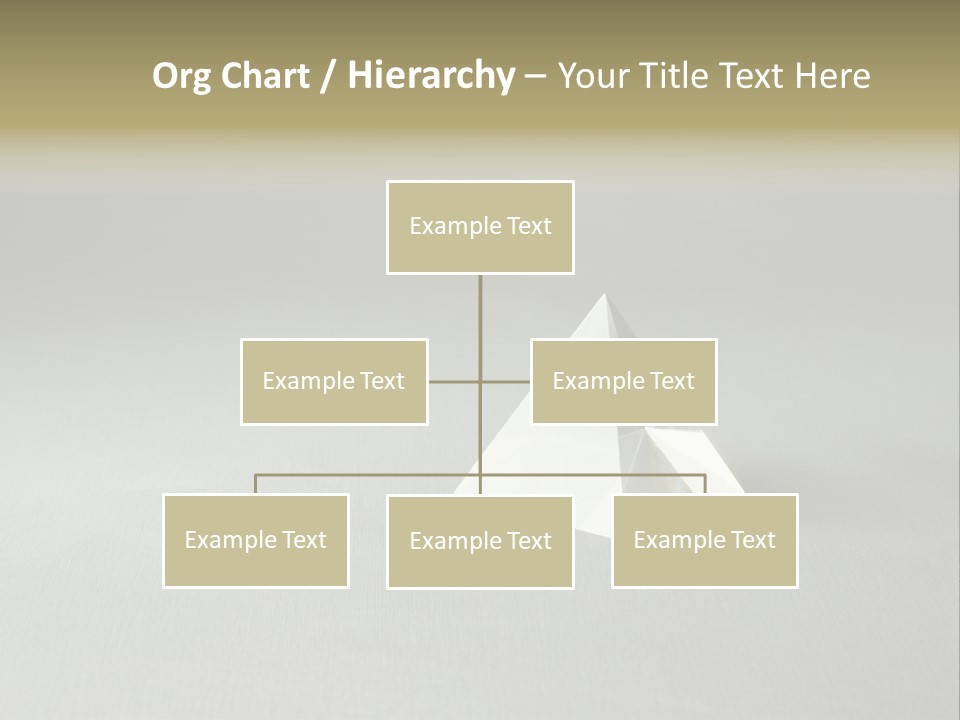 Shape Colored Background Horizontal PowerPoint Template