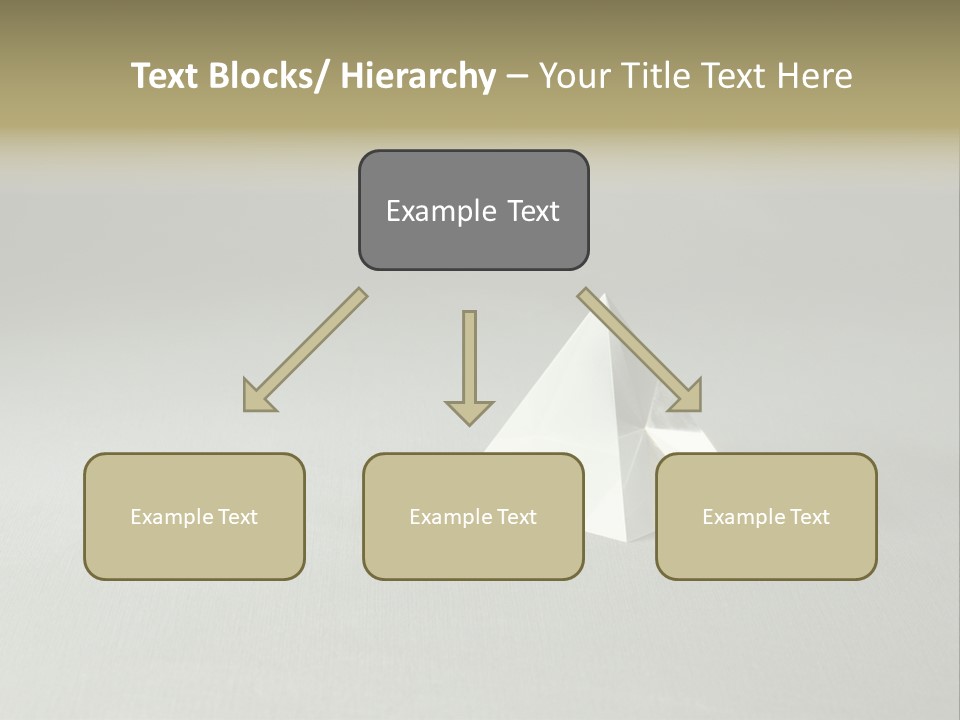 Shape Colored Background Horizontal PowerPoint Template
