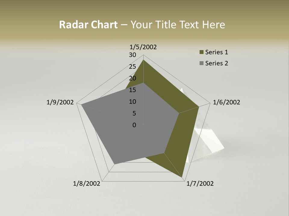 Shape Colored Background Horizontal PowerPoint Template
