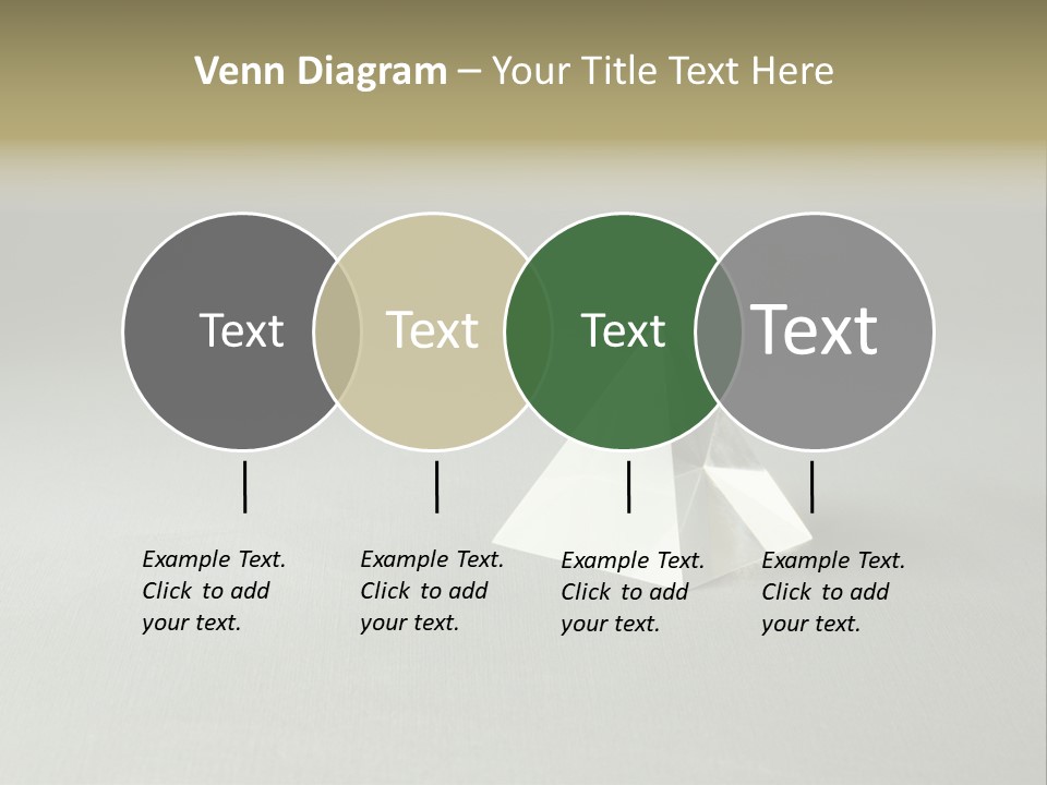 Shape Colored Background Horizontal PowerPoint Template