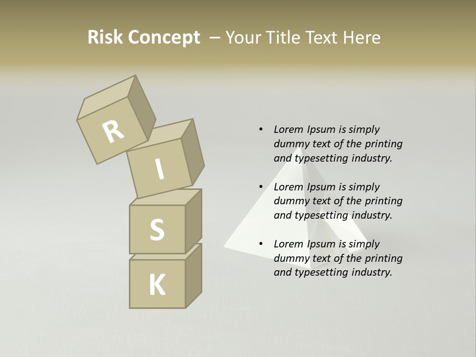 Shape Colored Background Horizontal PowerPoint Template