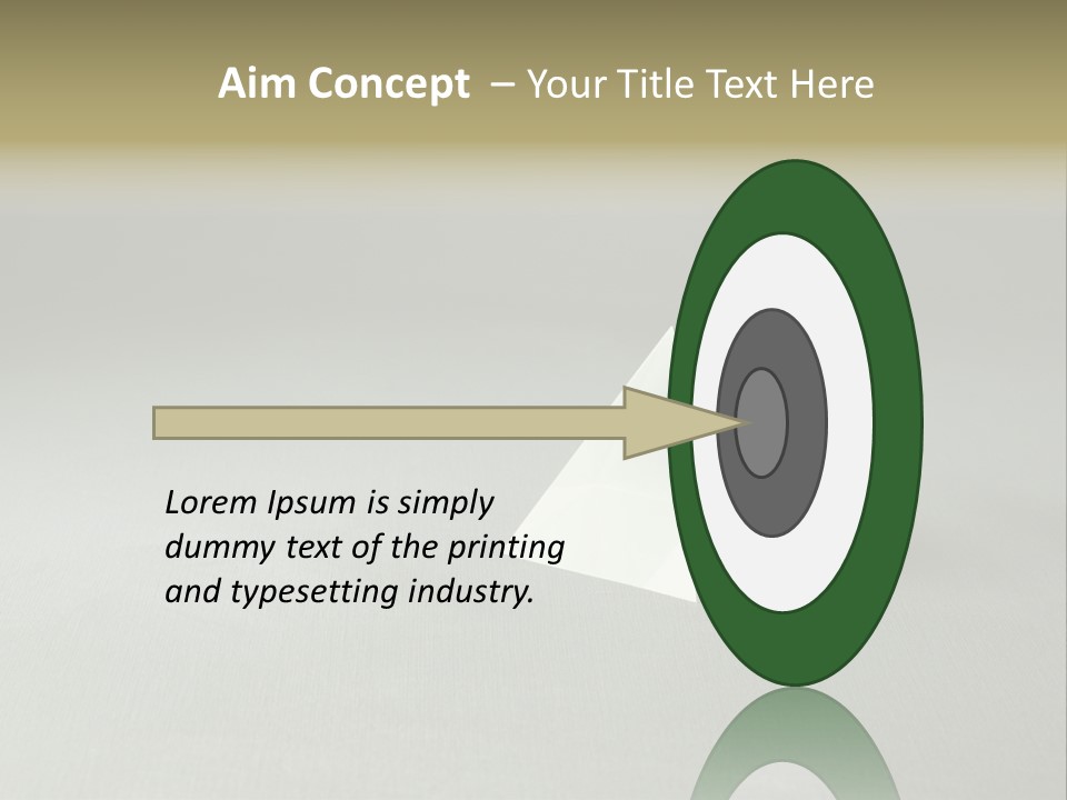 Shape Colored Background Horizontal PowerPoint Template