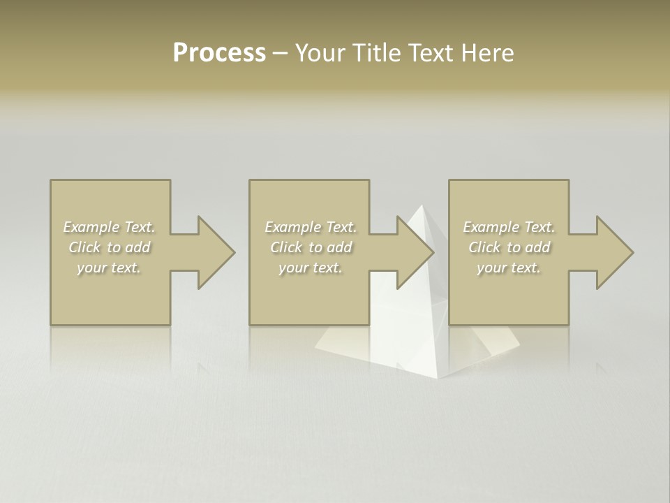Shape Colored Background Horizontal PowerPoint Template