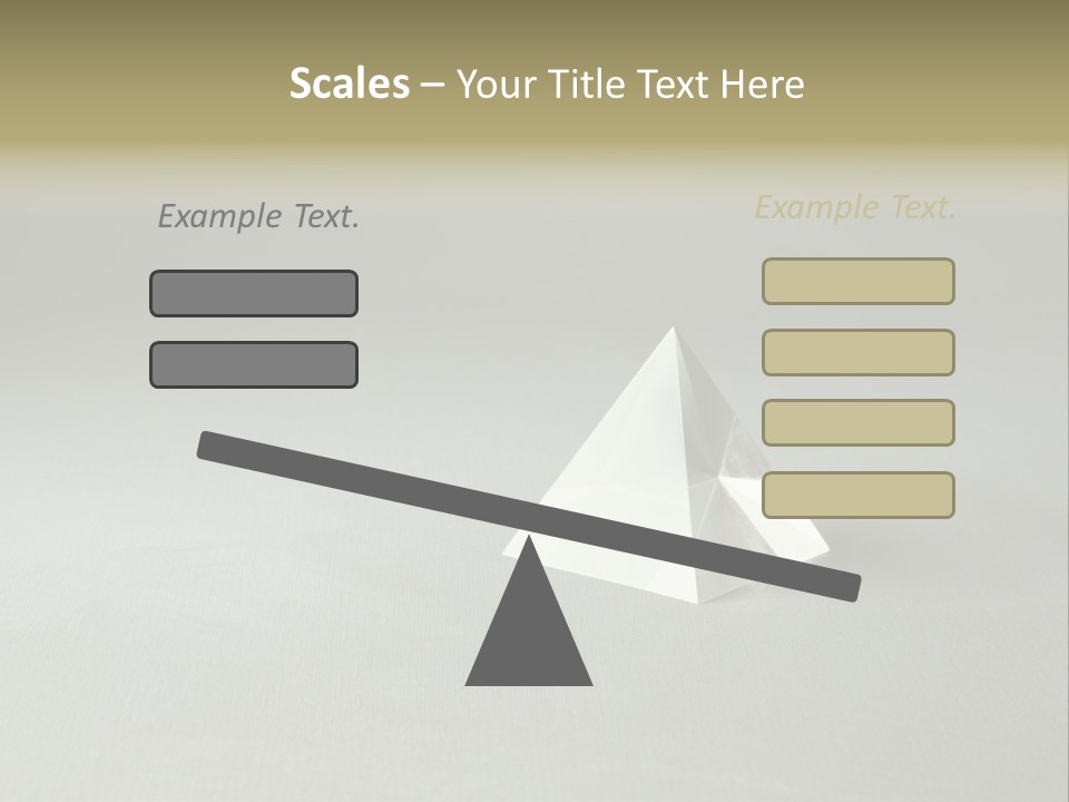 Shape Colored Background Horizontal PowerPoint Template
