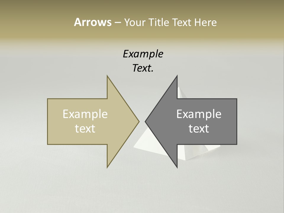 Shape Colored Background Horizontal PowerPoint Template