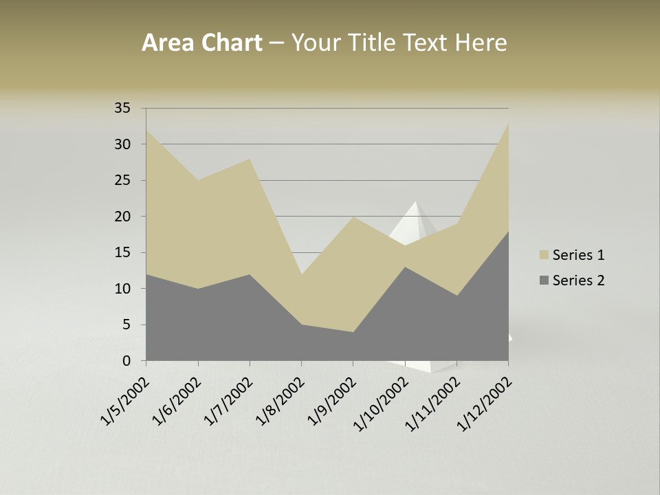 Shape Colored Background Horizontal PowerPoint Template
