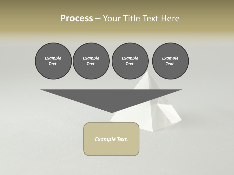 Shape Colored Background Horizontal PowerPoint Template