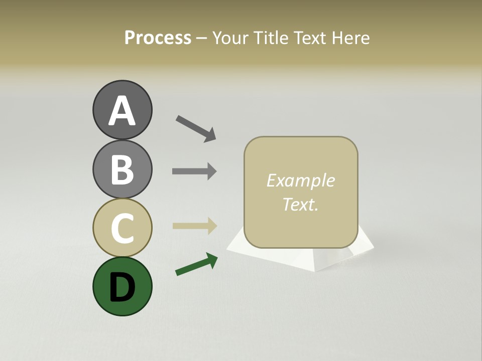 Shape Colored Background Horizontal PowerPoint Template