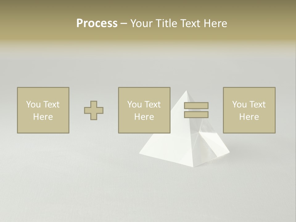 Shape Colored Background Horizontal PowerPoint Template
