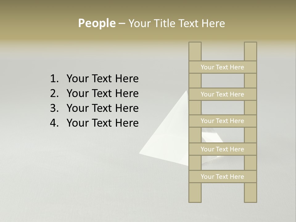 Shape Colored Background Horizontal PowerPoint Template