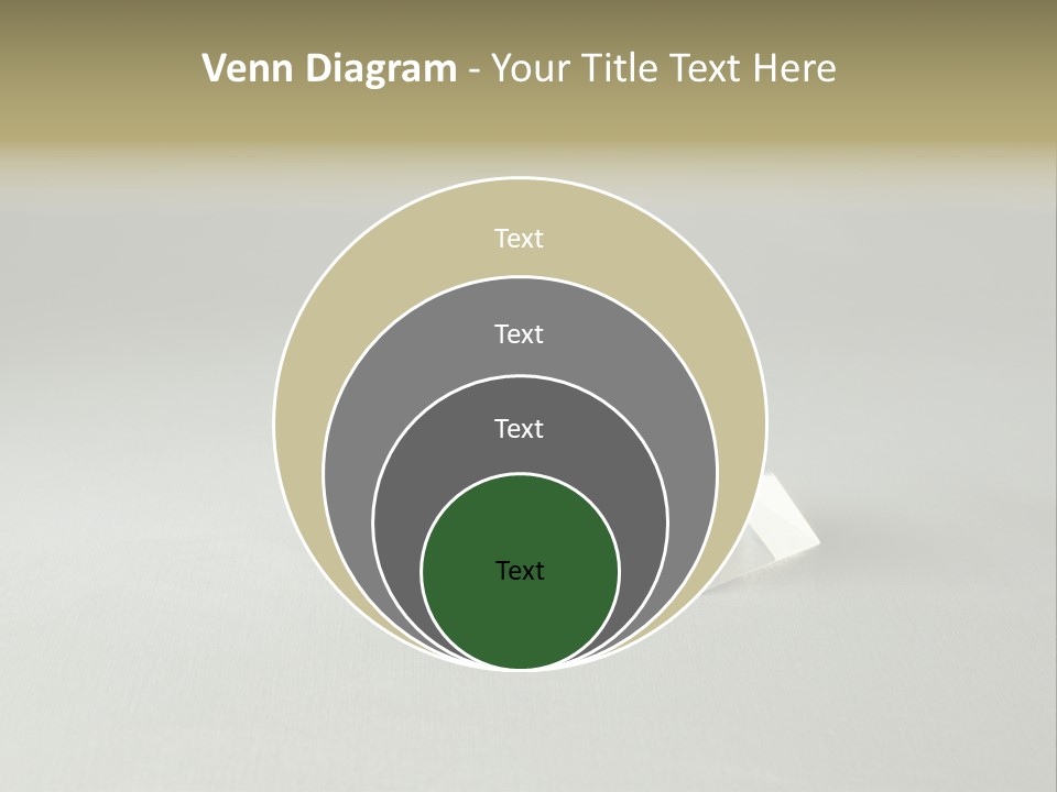 Shape Colored Background Horizontal PowerPoint Template
