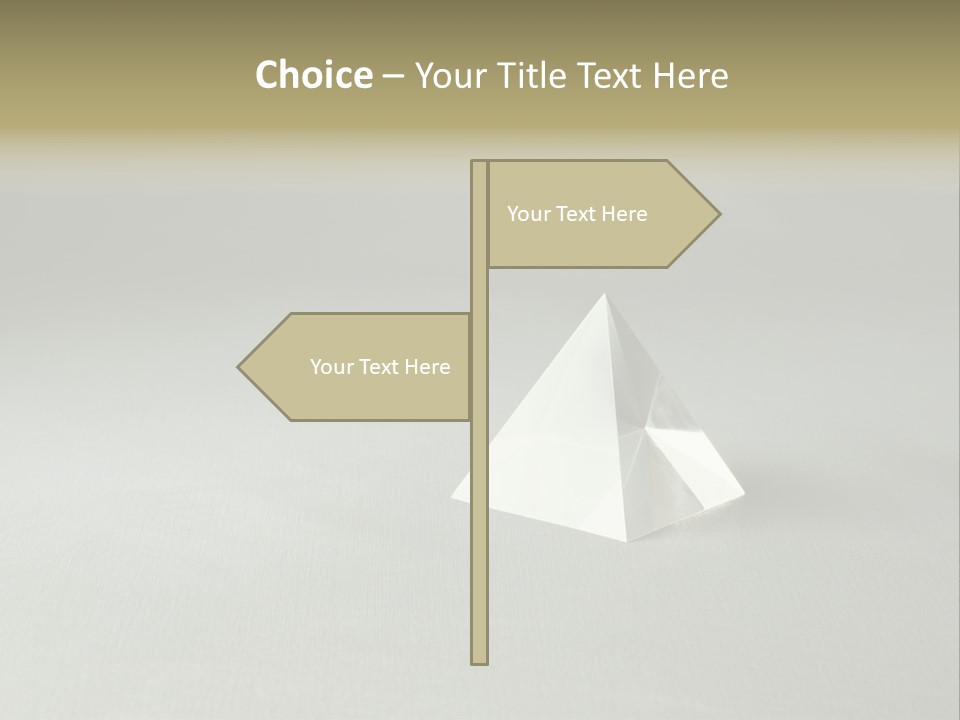 Shape Colored Background Horizontal PowerPoint Template