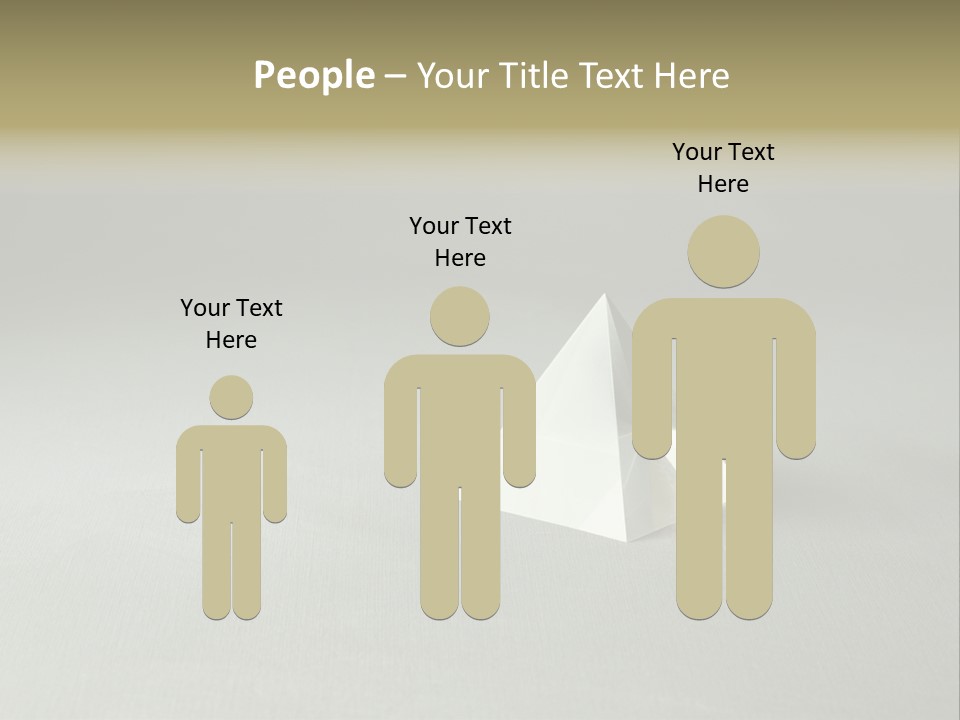 Shape Colored Background Horizontal PowerPoint Template