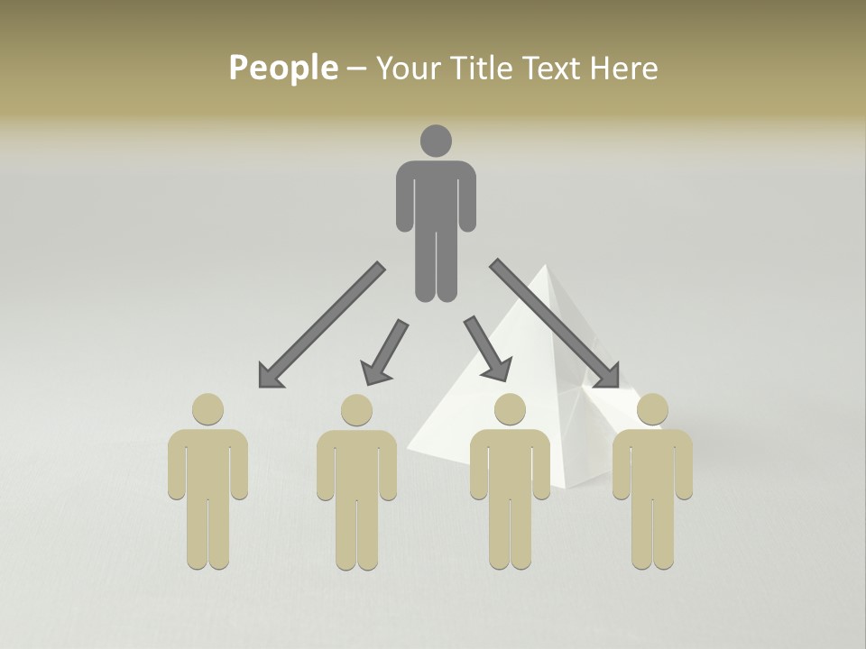 Shape Colored Background Horizontal PowerPoint Template