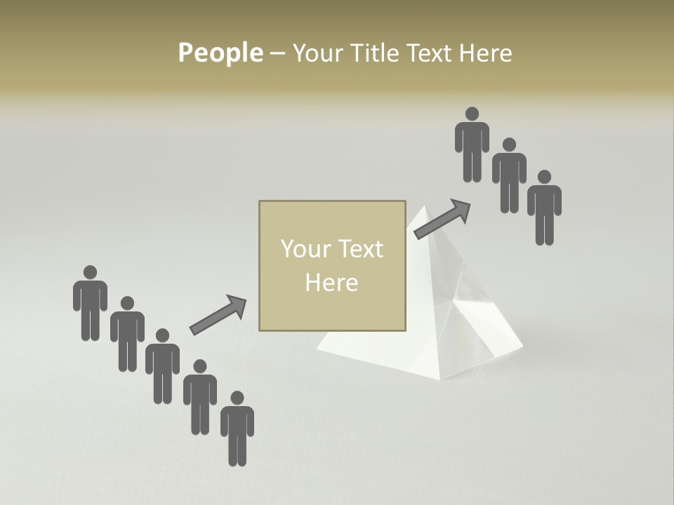 Shape Colored Background Horizontal PowerPoint Template