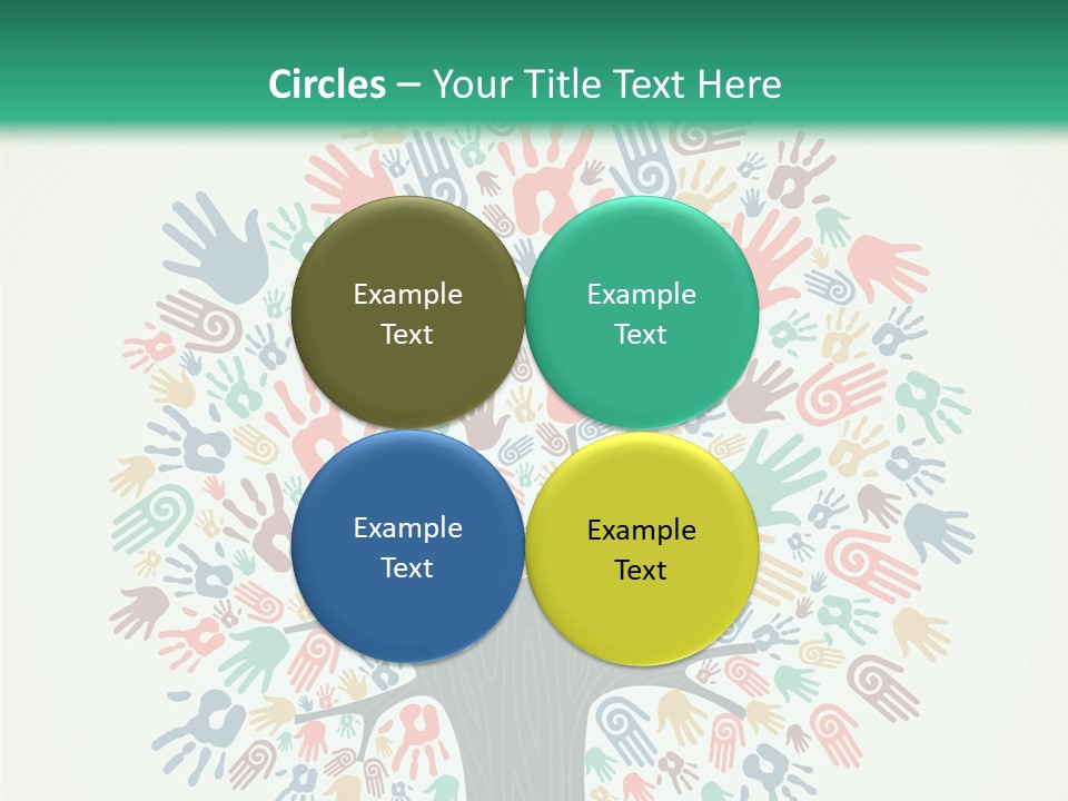 Earth Hands People PowerPoint Template