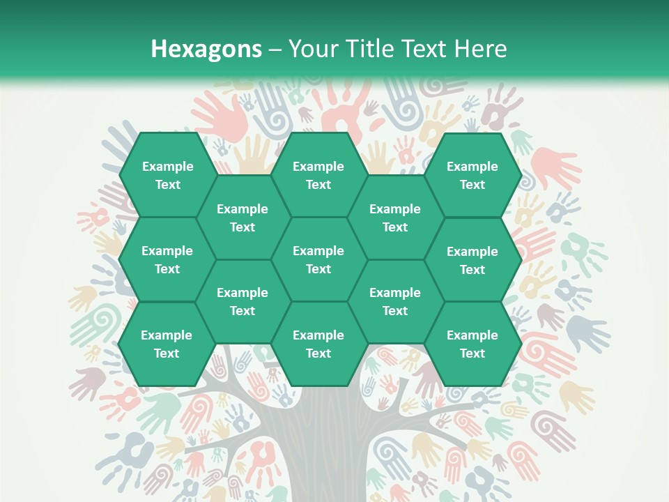 Earth Hands People PowerPoint Template