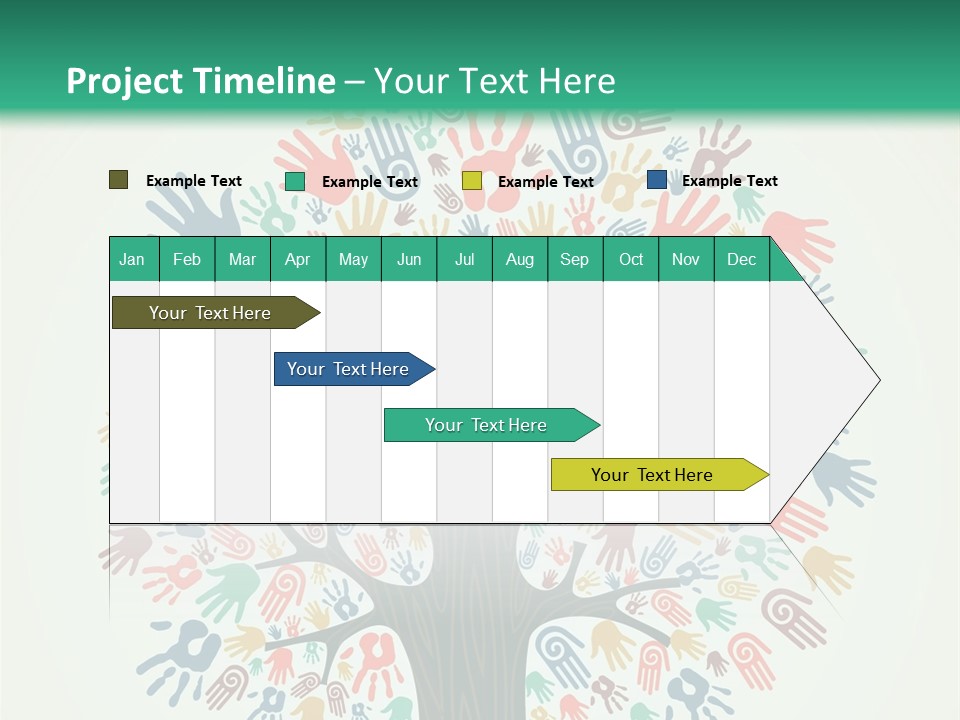 Earth Hands People PowerPoint Template