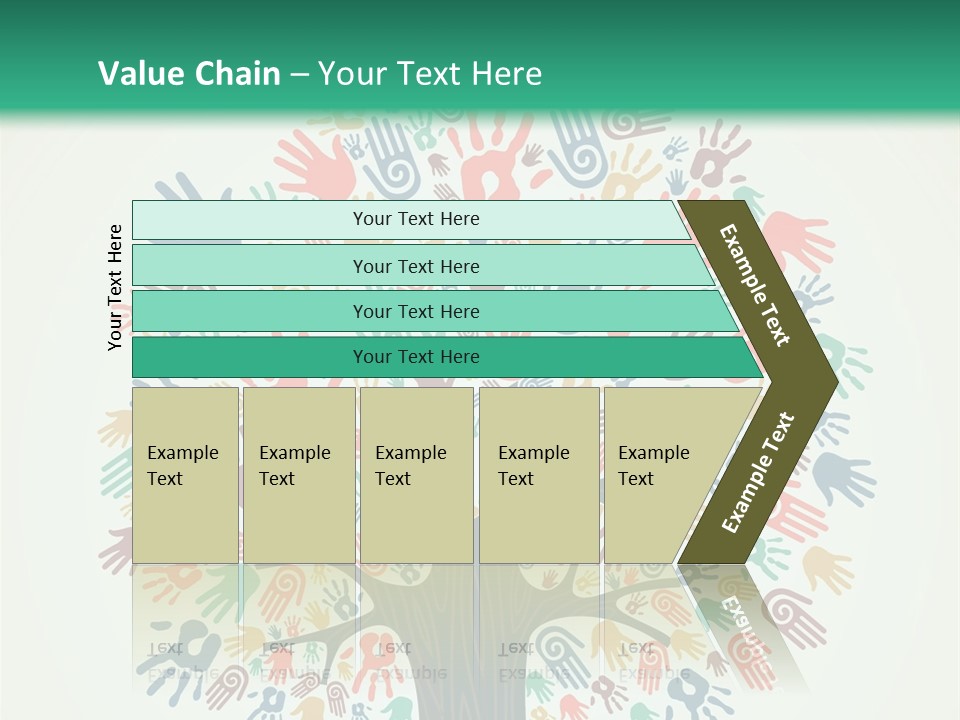 Earth Hands People PowerPoint Template