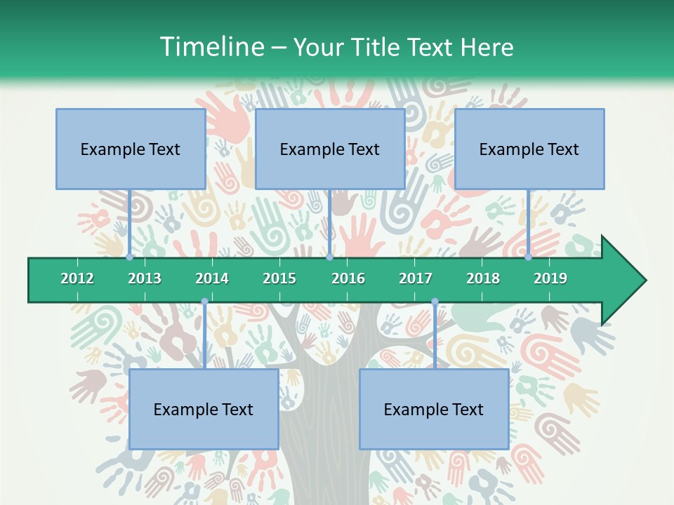 Earth Hands People PowerPoint Template