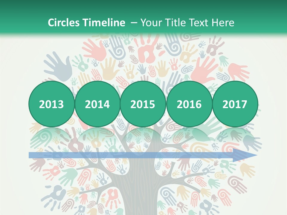 Earth Hands People PowerPoint Template