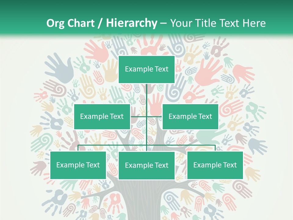 Earth Hands People PowerPoint Template