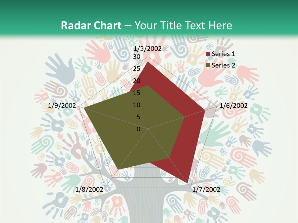 Earth Hands People PowerPoint Template