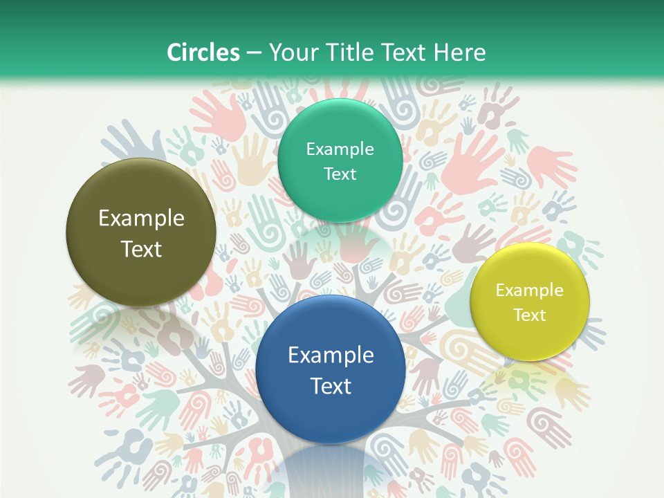 Earth Hands People PowerPoint Template