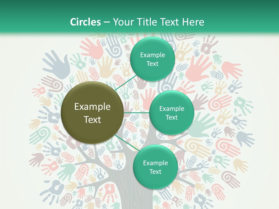 Earth Hands People PowerPoint Template