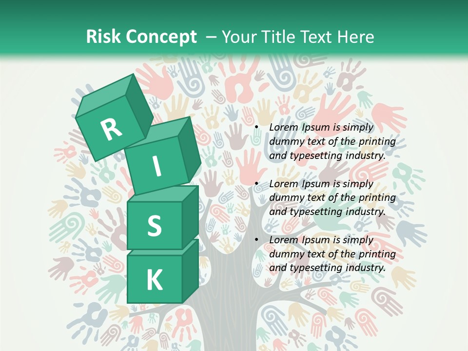 Earth Hands People PowerPoint Template