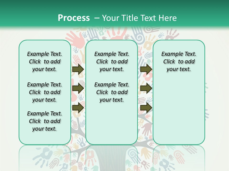Earth Hands People PowerPoint Template